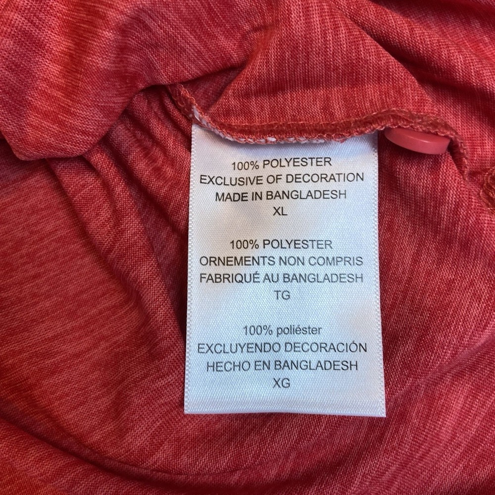 Rutgers Scarlet Knights Performance Polo Champion Mens Red Short Sleeve NWT - Picture 11 of 11